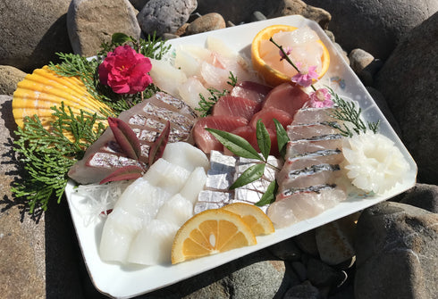 天草わくわく旬魚刺身づくしさく(3~4人前)