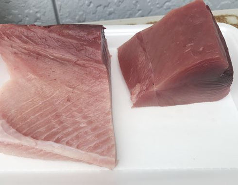 天草産まぐろ(天然)価格はブロック(250g程度)当たりの単価です