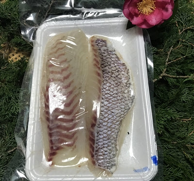 天然真鯛 価格は魚体で500g当たりの単価です
